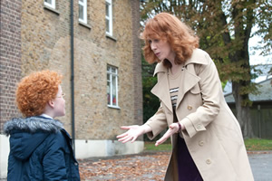 Little Crackers. Image shows from L to R: Young Catherine (Madeleine Power), Josephine (Catherine Tate)