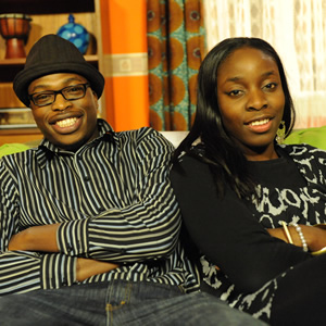 Meet The Adebanjos. Image shows from L to R: Andrew Osayemi, Debra Odutuyo