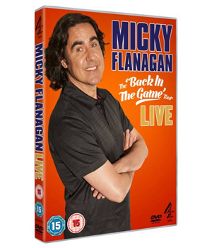 Micky Flanagan - The Back In The Game Tour Live DVD. Micky Flanagan