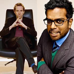 Image shows from L to R: Ben Miller, Romesh Ranganathan