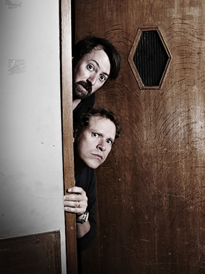 That Mitchell & Webb Sound. Image shows from L to R: David Mitchell, Robert Webb. Copyright: BBC