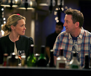 Not Going Out. Image shows from L to R: Lucy (Sally Bretton), Lee (Lee Mack). Copyright: Avalon Television / Arlo Productions