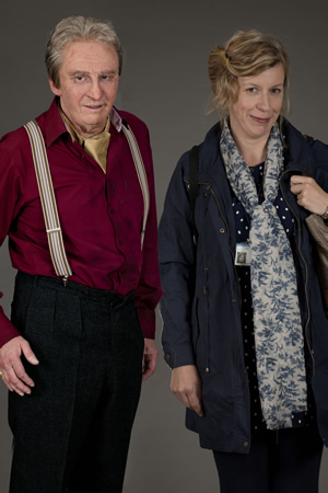 Nurse. Image shows from L to R: Herbert (Paul Whitehouse), Elizabeth (Esther Coles). Copyright: Down The Line Productions