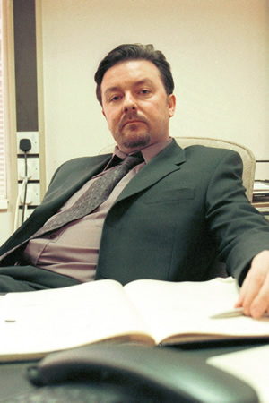 The Office. David Brent (Ricky Gervais). Copyright: BBC