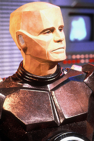 Red Dwarf. Kryten (Robert Llewellyn). Credit: BBC