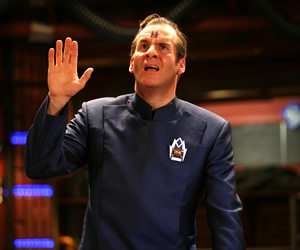 Red Dwarf. Rimmer (Chris Barrie). Copyright: Grant Naylor Productions / BBC