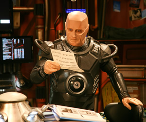 Red Dwarf. Kryten (Robert Llewellyn). Copyright: Grant Naylor Productions / BBC