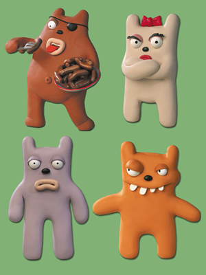 Rex the Runt characters. Copyright: Aardman Animations / Egmont Imagination