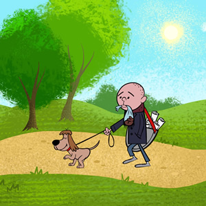 The Ricky Gervais Show. Karl Pilkington. Copyright: Media Rights Capital / Wildbrain