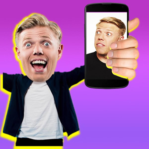 Rob Beckett's Savage Socials. Rob Beckett. Copyright: Thames