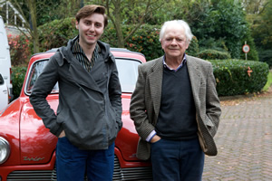 James Buckley and Sir David Jason. Copyright: Shazam Productions / BBC