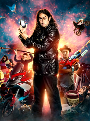 Ross Noble Freewheeling. Ross Noble. Copyright: North One Television / Stunt Baby