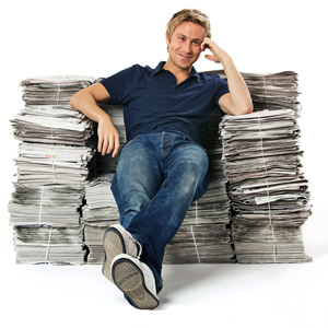 Russell Howard's Good News. Russell Howard. Copyright: Avalon Television