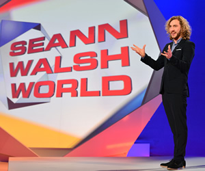 Seann Walsh World. Seann Walsh. Copyright: Open Mike Productions