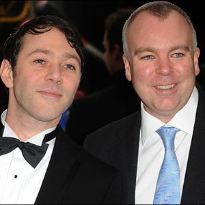 Image shows from L to R: Reece Shearsmith, Steve Pemberton