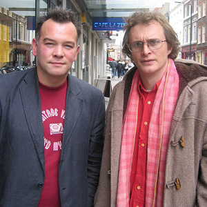 Image shows from L to R: Stewart Lee, Simon Munnery