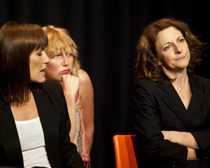 The Sitcom Mission 2011. What Next?. Image shows from L to R: Carla Mendonca, Kate Rawson, Joy Merriman