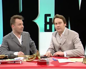 The Smell Of Reeves And Mortimer. Image shows from L to R: Bob Mortimer, Vic Reeves. Copyright: Channel X