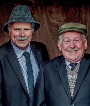 Still Game. Image shows from L to R: Victor McDade (Greg Hemphill), Jack Jarvis (Ford Kiernan)