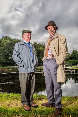 Still Game. Image shows from L to R: Jack Jarvis (Ford Kiernan), Victor McDade (Greg Hemphill)