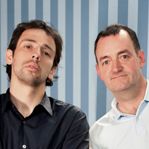 Image shows from L to R: Ralf Little, Craig Cash