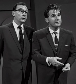 The Morecambe And Wise Show. Image shows from L to R: Eric Morecambe, Ernie Wise. Copyright: Associated Television