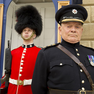 The Royal Bodyguard. Captain Guy Hubble (David Jason). Copyright: Hat Trick Productions / Busby Productions