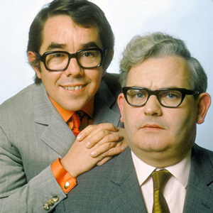 The Two Ronnies. Image shows from L to R: Ronnie Corbett, Ronnie Barker. Copyright: BBC