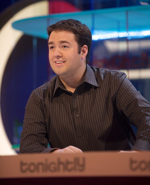 Tonightly. Jason Manford. Copyright: Objective Productions