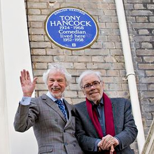 Image shows from L to R: Ray Galton, Alan Simpson