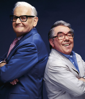 The Two Ronnies Spectacle. Image shows from L to R: Ronnie Barker, Ronnie Corbett. Copyright: North One Television