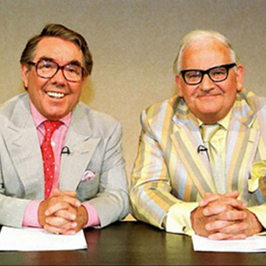 Image shows from L to R: Ronnie Corbett, Ronnie Barker. Copyright: Alan Peebles / BBC