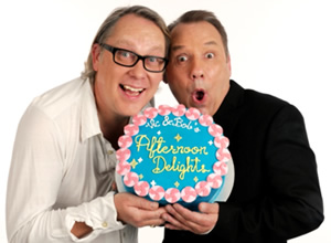 Vic and Bob's Afternoon Delights. Image shows from L to R: Vic Reeves, Bob Mortimer