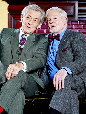 Vicious. Image shows from L to R: Freddie (Ian McKellen), Stuart (Derek Jacobi). Copyright: Brown Eyed Boy / Kudos Productions