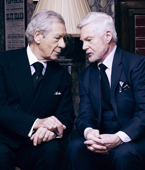 Vicious. Image shows from L to R: Freddie (Ian McKellen), Stuart (Derek Jacobi). Copyright: Brown Eyed Boy / Kudos Productions