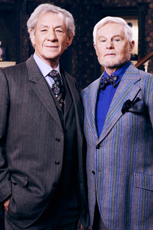 Vicious. Image shows from L to R: Freddie (Ian McKellen), Stuart (Derek Jacobi). Copyright: Brown Eyed Boy / Kudos Productions