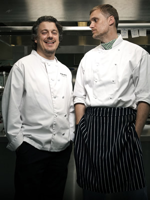 Whites. Image shows from L to R: Roland White (Alan Davies), Bib Spears (Darren Boyd). Copyright: BBC