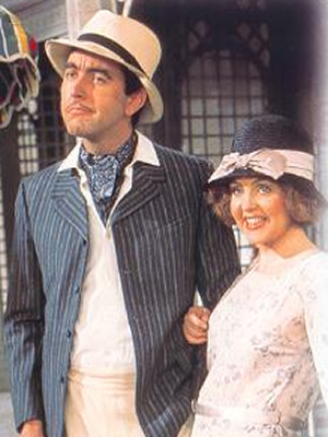 Wodehouse Playhouse. Image shows from L to R: John Alderton, Pauline Collins. Copyright: BBC