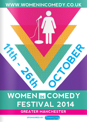 Women In Comedy Festival 2014 - Brochure Front Cover