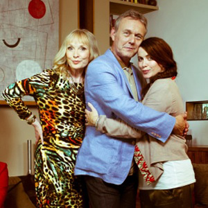 You, Me & Them. Image shows from L to R: Lydia Walker (Lindsay Duncan), Ed Walker (Anthony Head), Lauren Grey (Eve Myles). Copyright: Hat Trick Productions