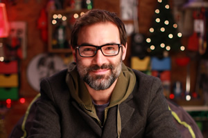 Adam Buxton's Shed Of Christmas. Adam Buxton. Copyright: Burning Bright Productions