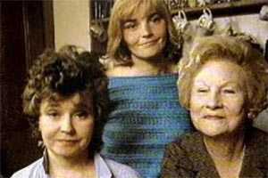 After Henry. Image shows from L to R: Sarah France (Prunella Scales), Clare (Geraldine Cowper), Eleanor (Joan Sanderson). Copyright: BBC