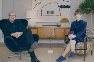 Agency. Image shows left to right: Paul (Robert Bathurst), Rachel (Rachel Stubbings)