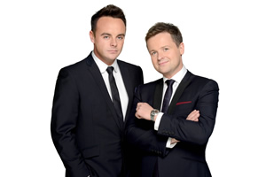 Ant & Dec. Image shows from L to R: Ant McPartlin, Declan Donnelly