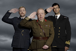 Argumental. Image shows from L to R: Rufus Hound, John Sergeant, Marcus Brigstocke. Copyright: Tiger Aspect Productions