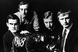 At Last The 1948 Show. Image shows from L to R: John Cleese, Marty Feldman, Tim Brooke-Taylor, Graham Chapman. Copyright: Rediffusion London