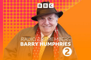 Radio 2 Remembers Barry Humphries. Barry Humphries. Credit: BBC