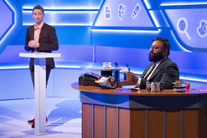 Beat The Internet With John Robins. Image shows from L to R: John Robins, Sunil Patel