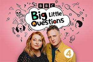 Delightful Sausage: Big Little Questions. Image shows left to right: Amy Gledhill, Chris Cantrill