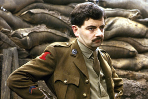 Blackadder. Captain Edmund Blackadder (Rowan Atkinson)